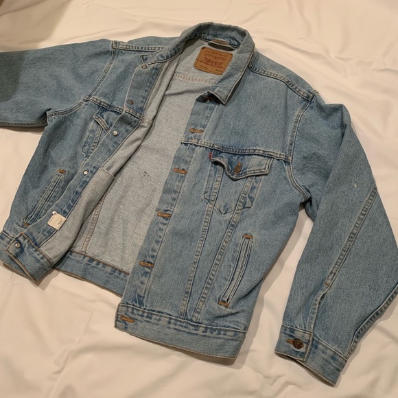 Vintage Levi’s Painted Denim Jacket - Picture 3 of 7